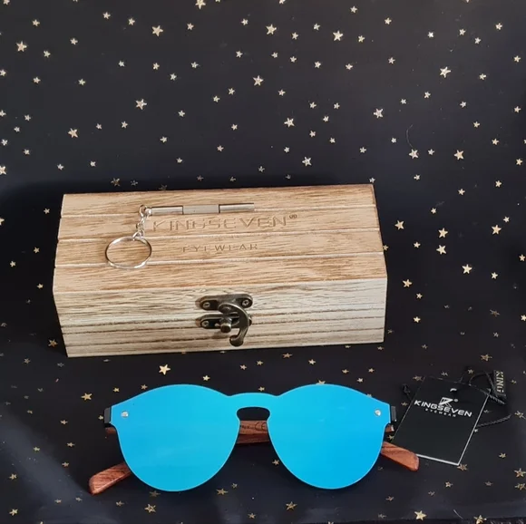 Kingseven Unisex Rimless Sunglasses - Picture 2 of 8